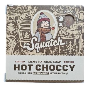 Dr. Squatch Limited Edition Men's Natural Soap, Hot Choccy - 5 oz